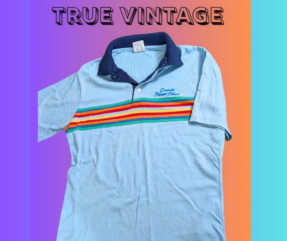 True Vintage Late 70's, Early 80's Polo