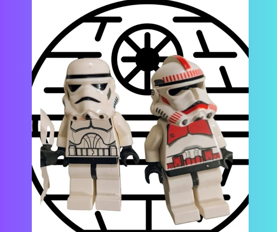 Star Wars LEGO Minifigure Lot – Imperial Pilot Hover Tank, 327th Clone Trooper Phase 2, Shock Trooper Red, Clone Trooper, Snow Trooper