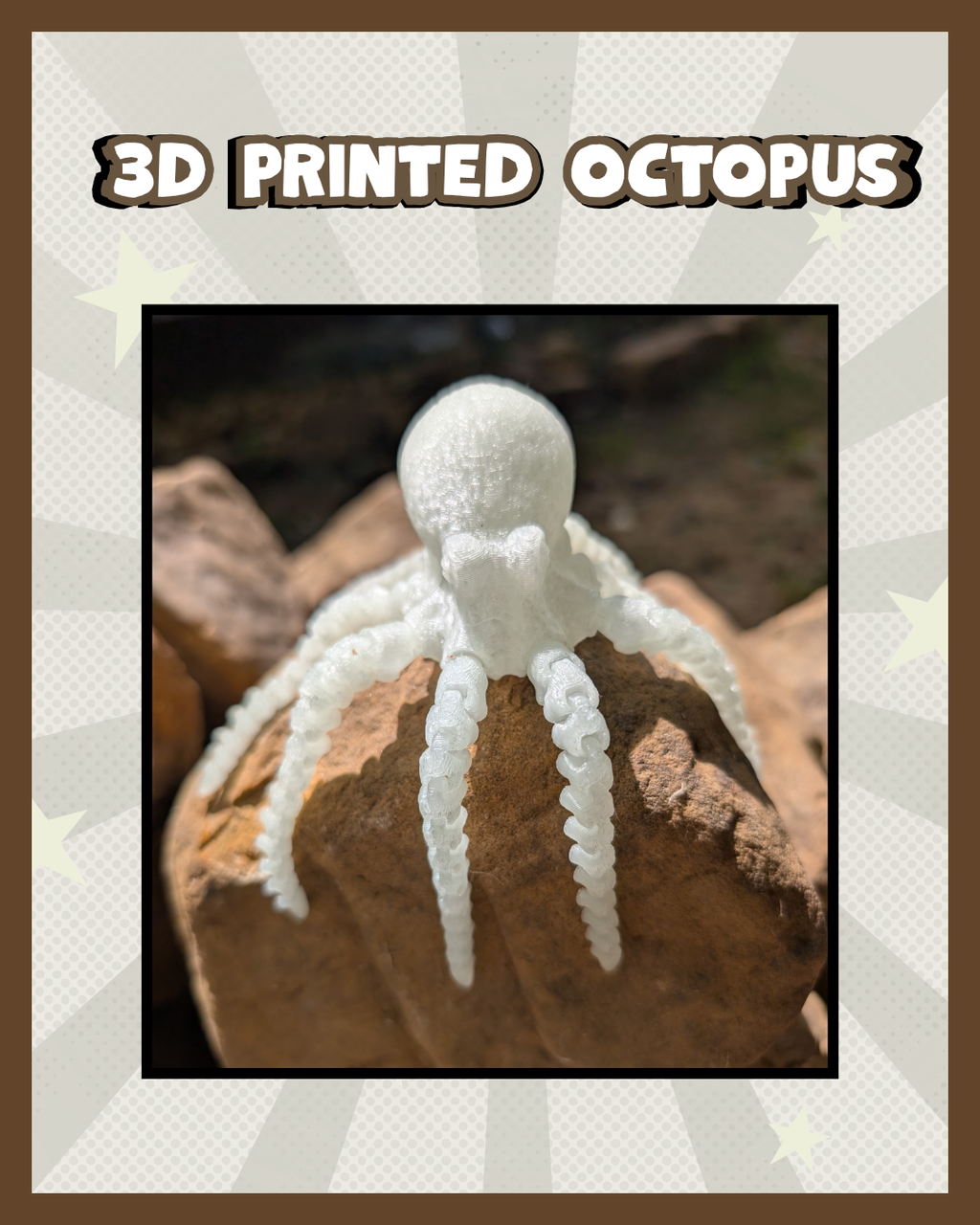 3D Printed Octopus