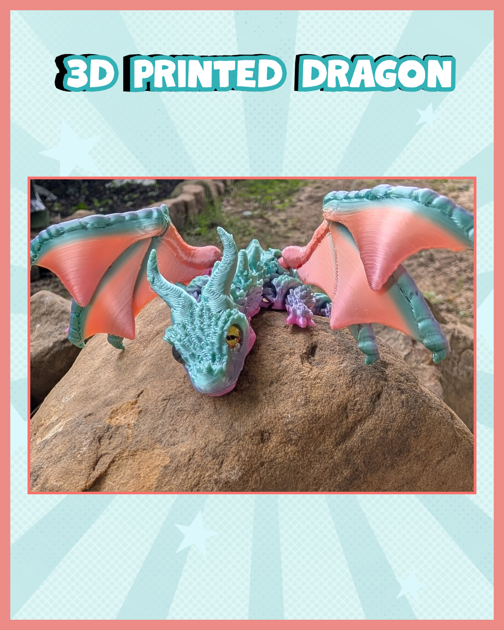 3D Printed Dragon