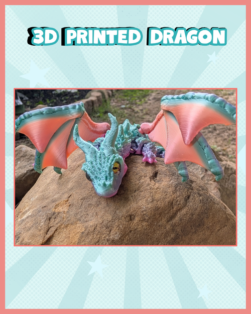 3D Printed Dragon