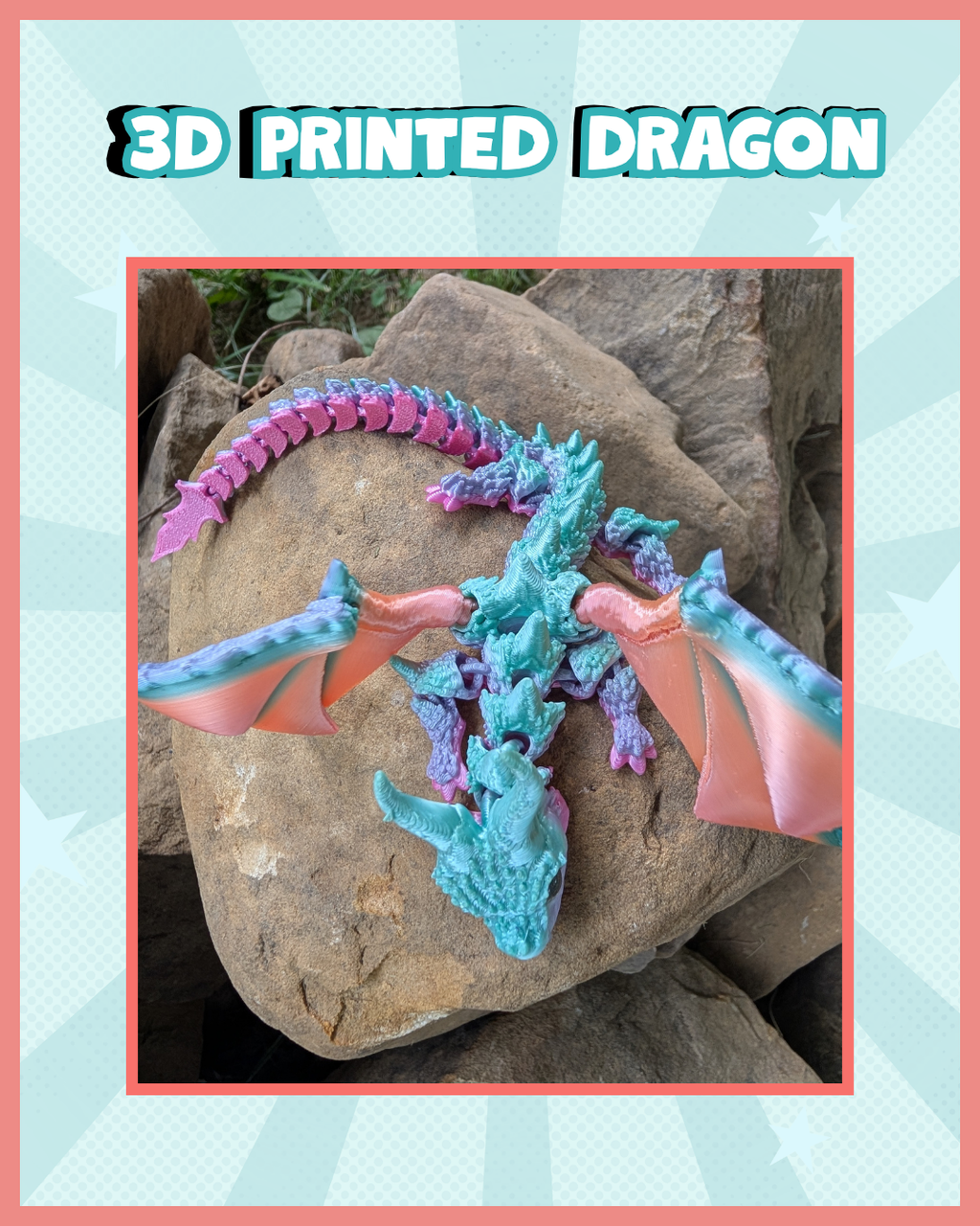 3D Printed Dragon
