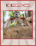3D Printed Owl