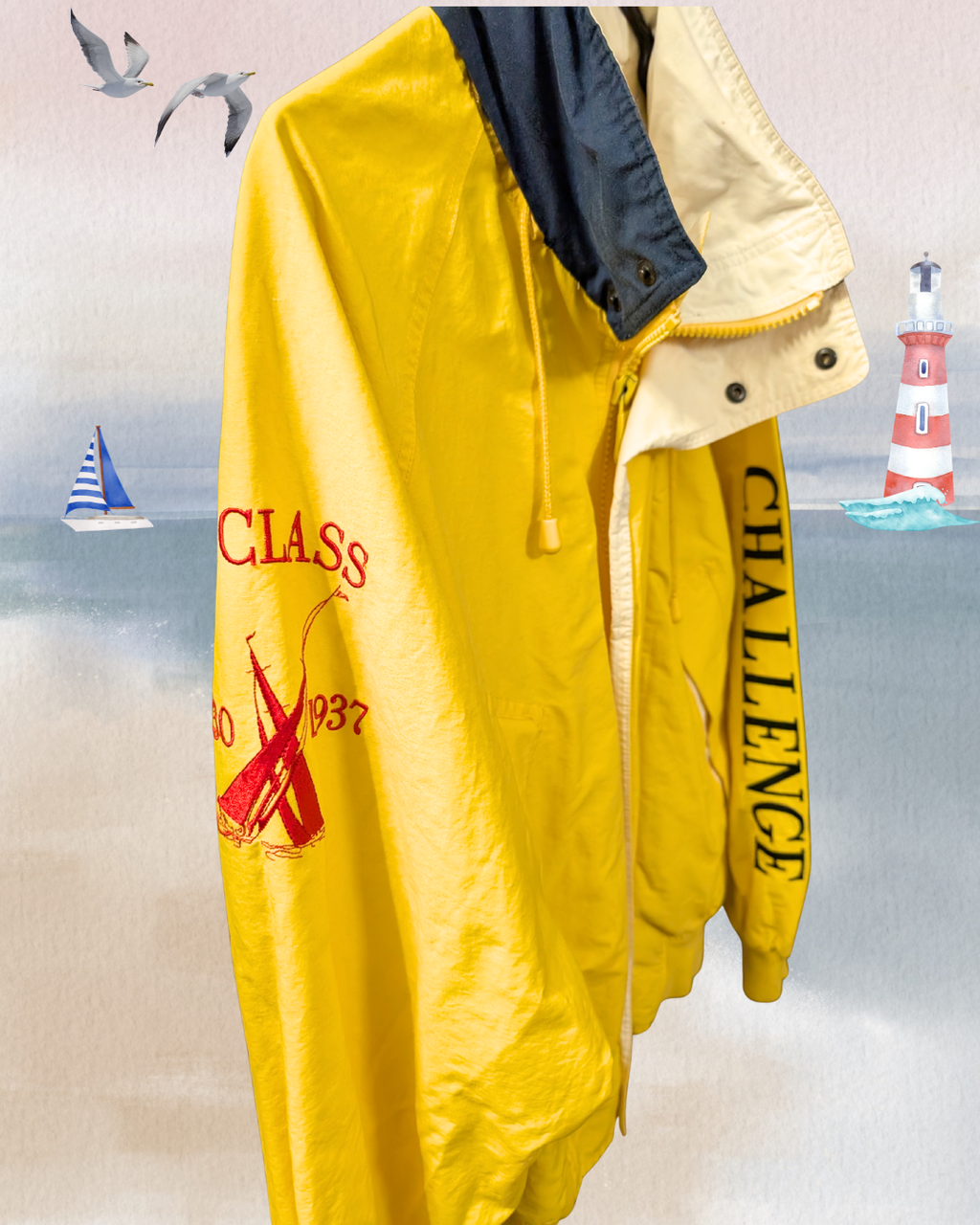 Vintage Nautica Challenge Jacket – Size Medium