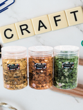 Craft Planet Glass Mosaic Mix – 3‑Pack