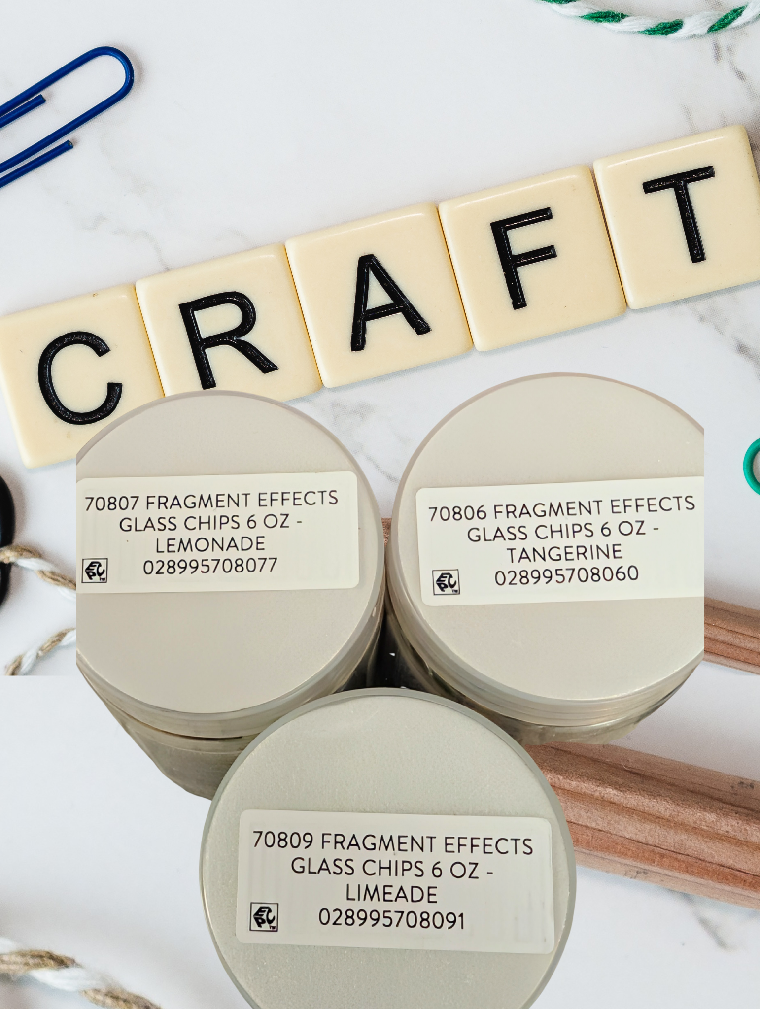 Craft Planet Glass Mosaic Mix – 3‑Pack