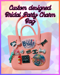 Custom Bridal Party Charm Bag