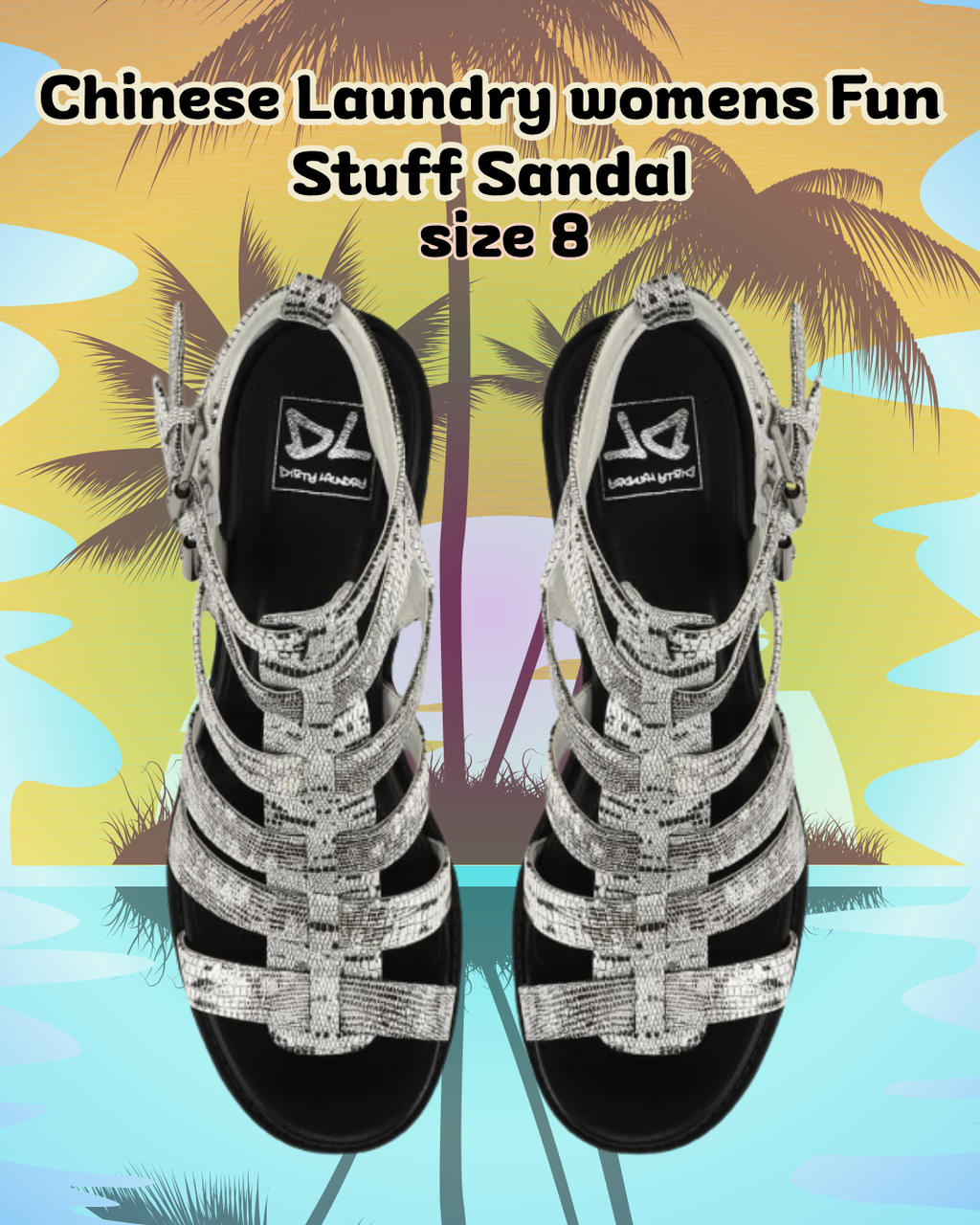 Women's Chinese Laundry Fun Stuff Sandal – Size 8, New in Box