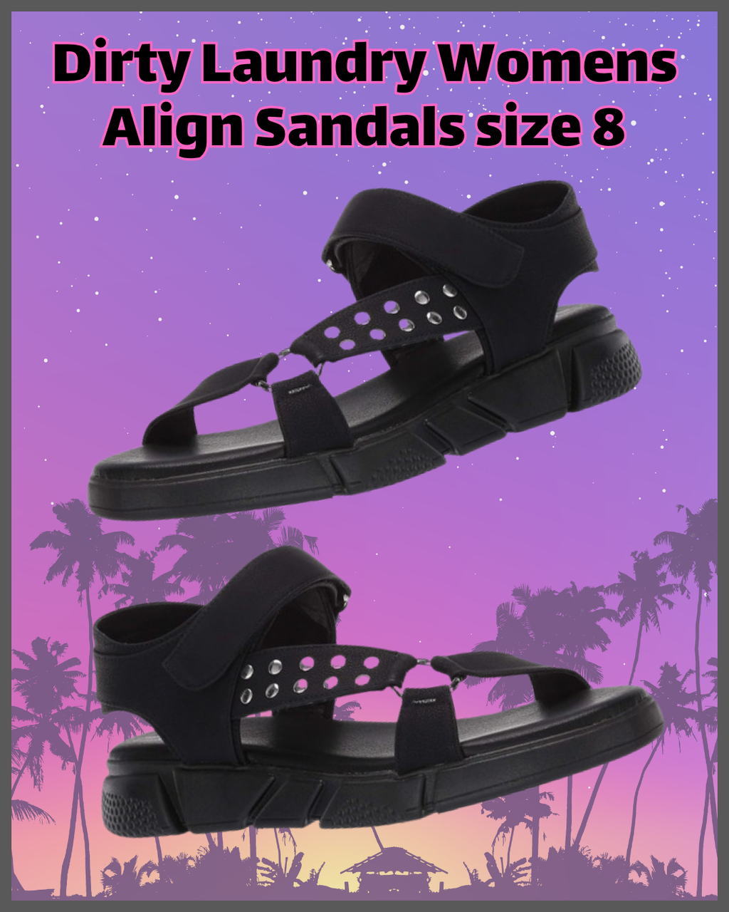 Dirty Laundry Women's Align Sandal – Size 8, New in Box