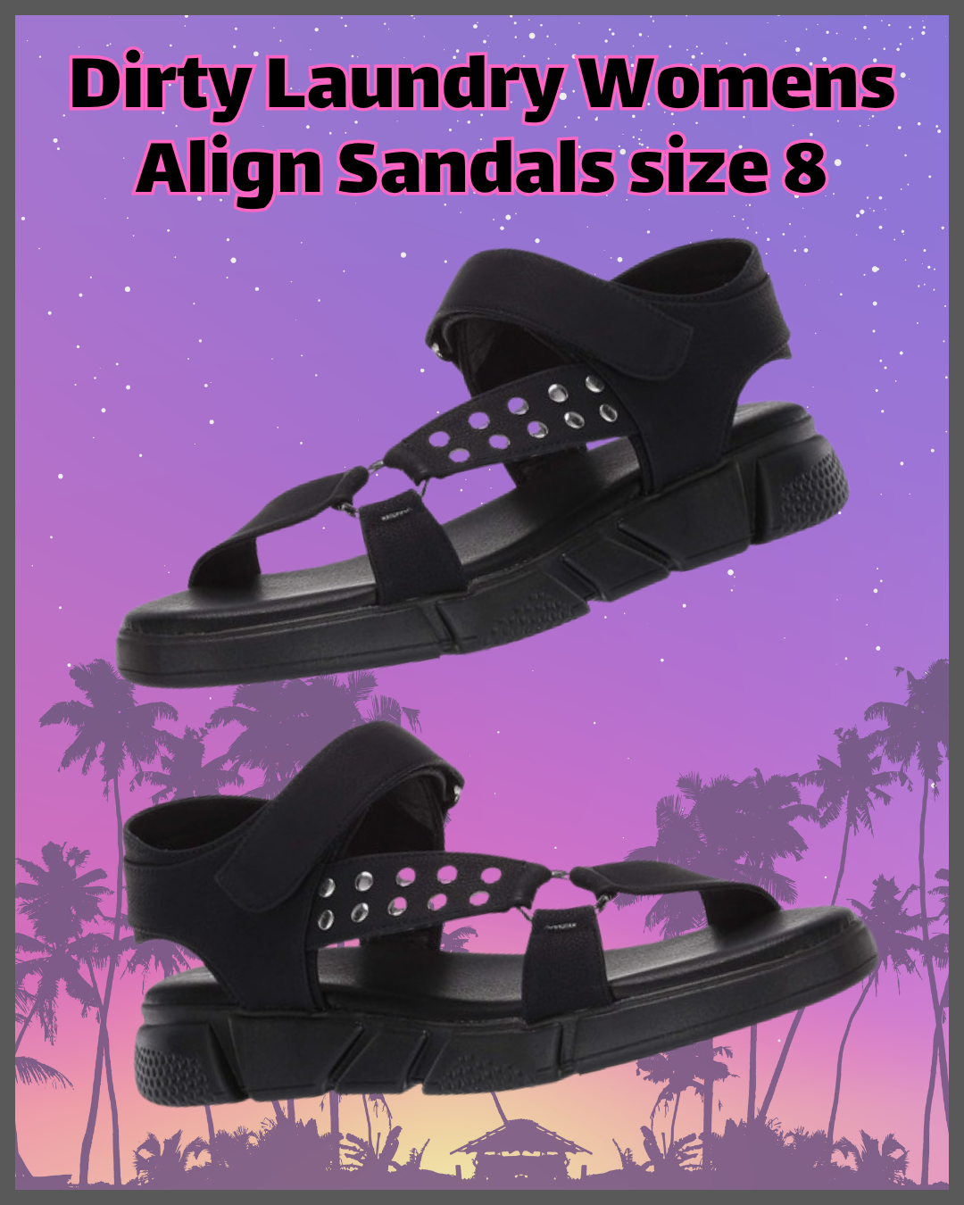 Dirty Laundry Women's Align Sandal – Size 8, New in Box
