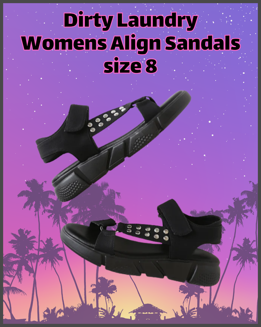 Dirty Laundry Women's Align Sandal – Size 8, New in Box