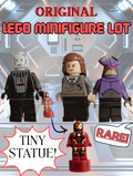 LEGO Collector Minifigure Lot – Emperor Zurg (2010), Darth Vader 1999, Hermione Granger, Iron Man Trophy – Authentic Mixed Theme Set