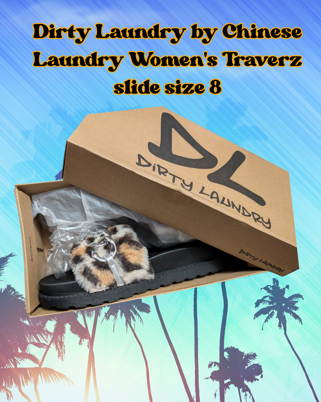 Dirty Laundry by Chinese Laundry Women's Traverx Slide – Size 8, New