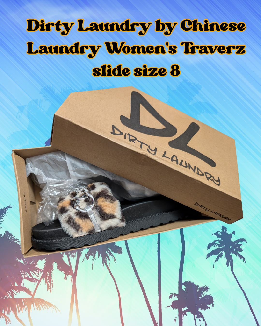 Dirty Laundry by Chinese Laundry Women's Traverx Slide – Size 8, New