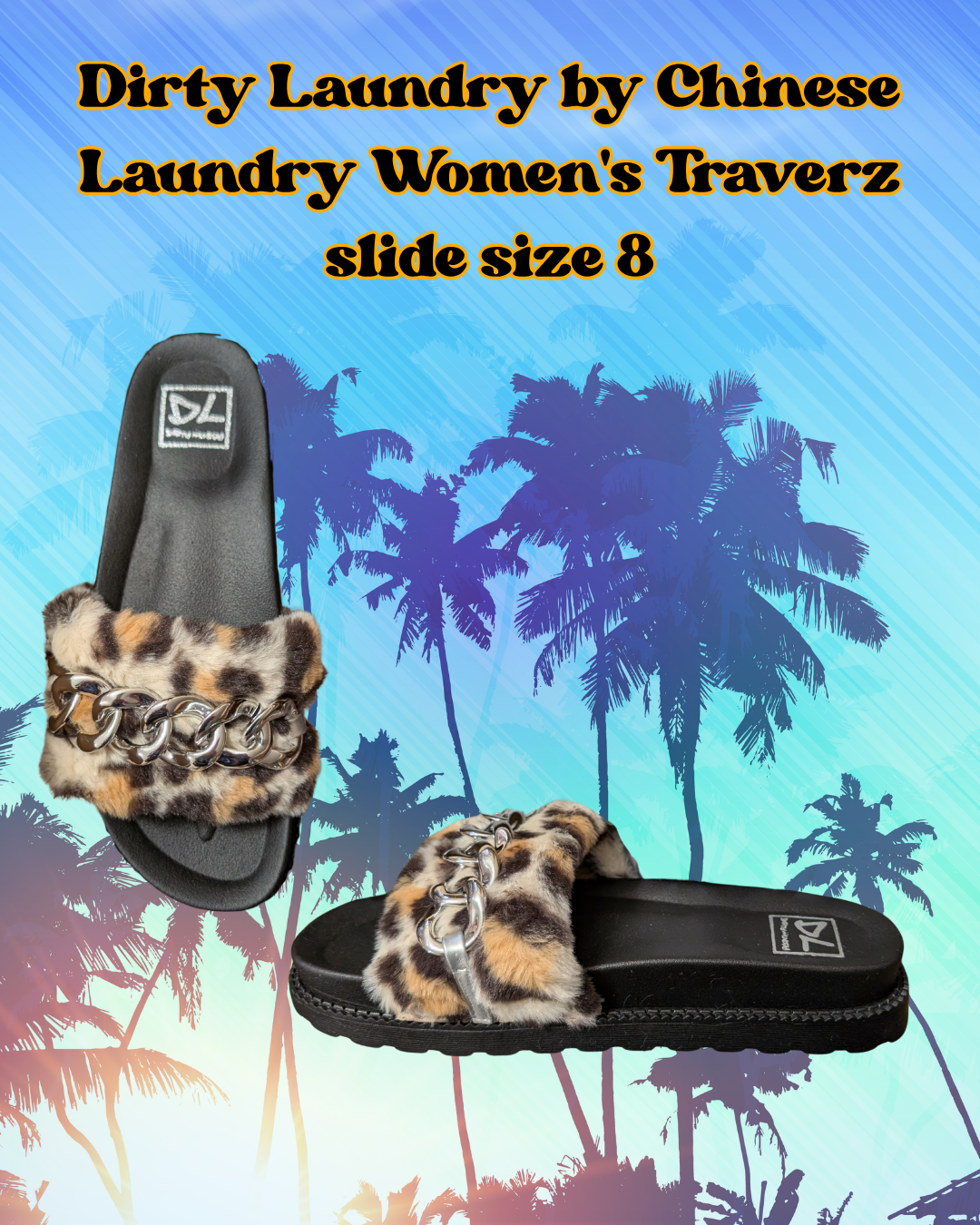 Dirty Laundry by Chinese Laundry Women's Traverx Slide – Size 8, New