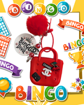 Bingo Diva Keychain Set