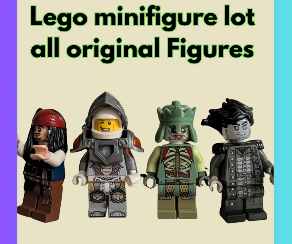 Rare Vintage LEGO Minifigure Lot – Original Collection