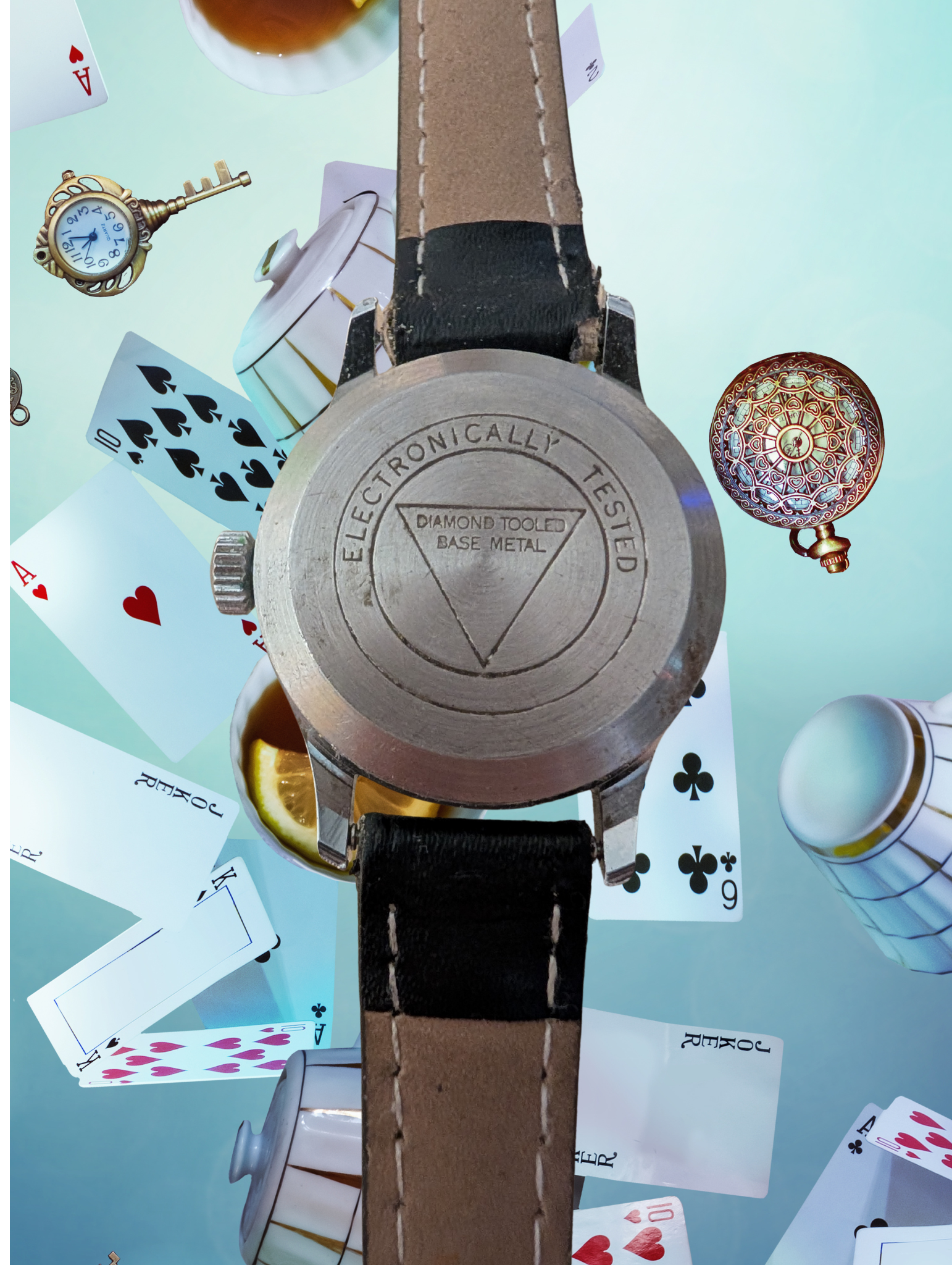 Rare 1950's Alice in Wonderland U.S. Time Watch – Collector’s Edition