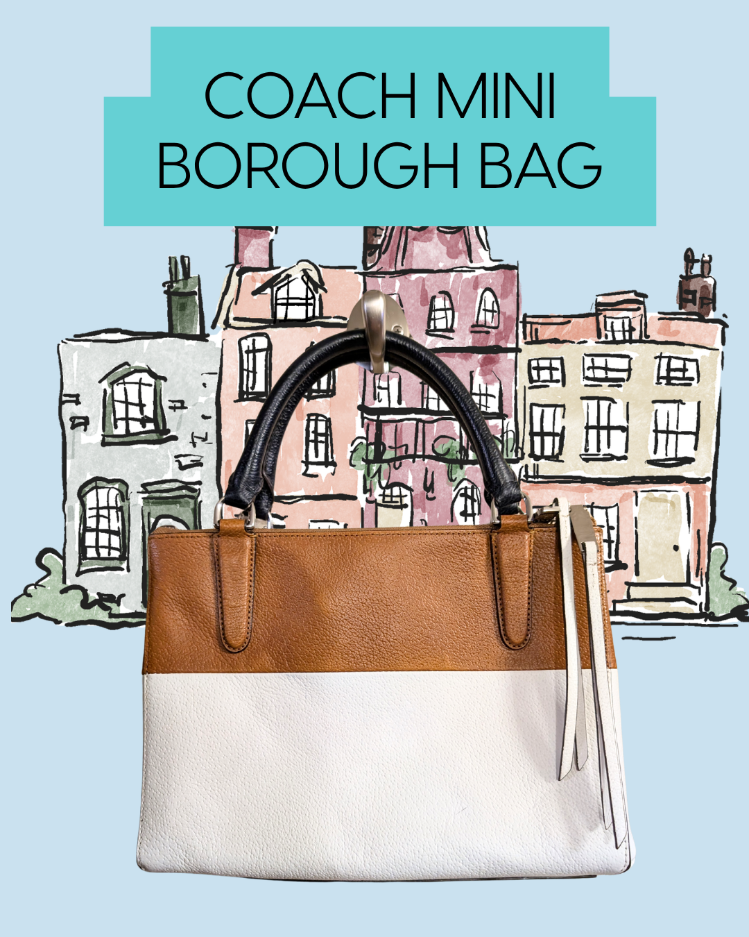 Authentic Coach Mini Borough Bag (Pre-Owned)