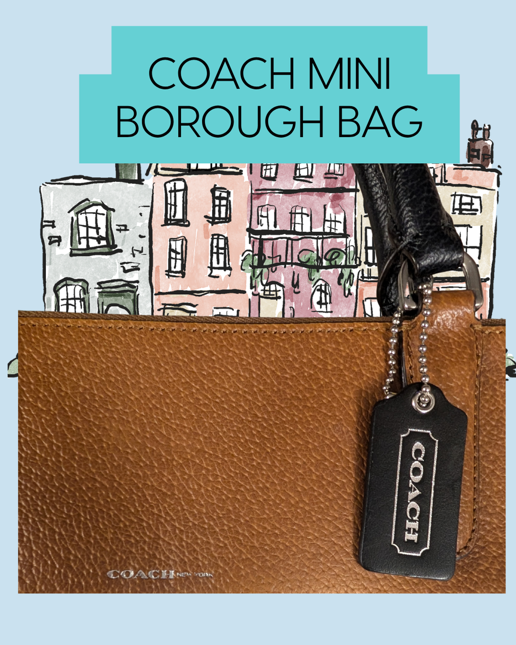 Authentic Coach Mini Borough Bag (Pre-Owned)