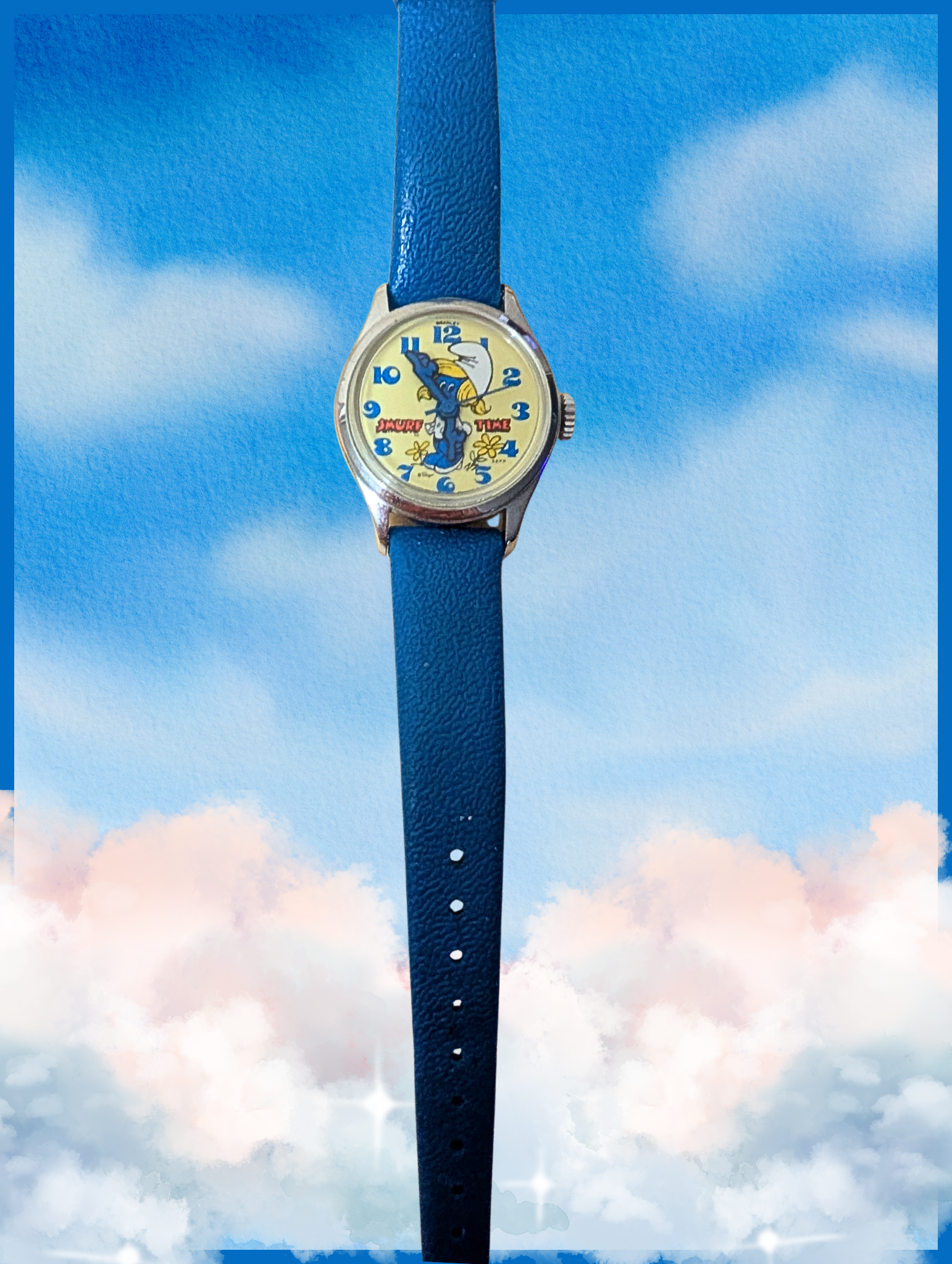 Rare Smurfette Vintage Watch + Bonus Smurf Watch