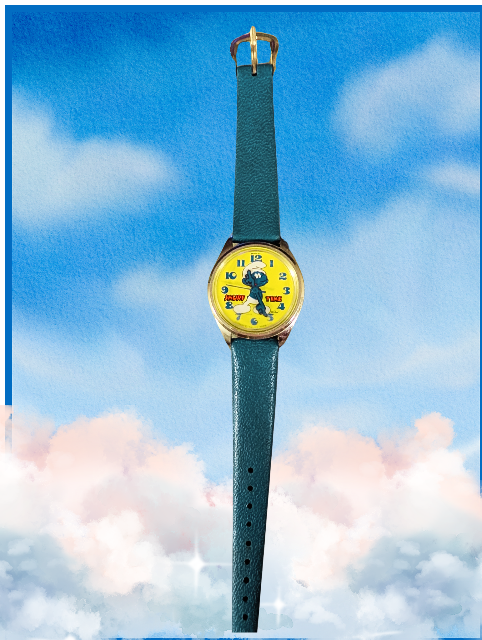 Rare Smurfette Vintage Watch + Bonus Smurf Watch