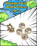Designer Focal Bead & Charm Lot #2