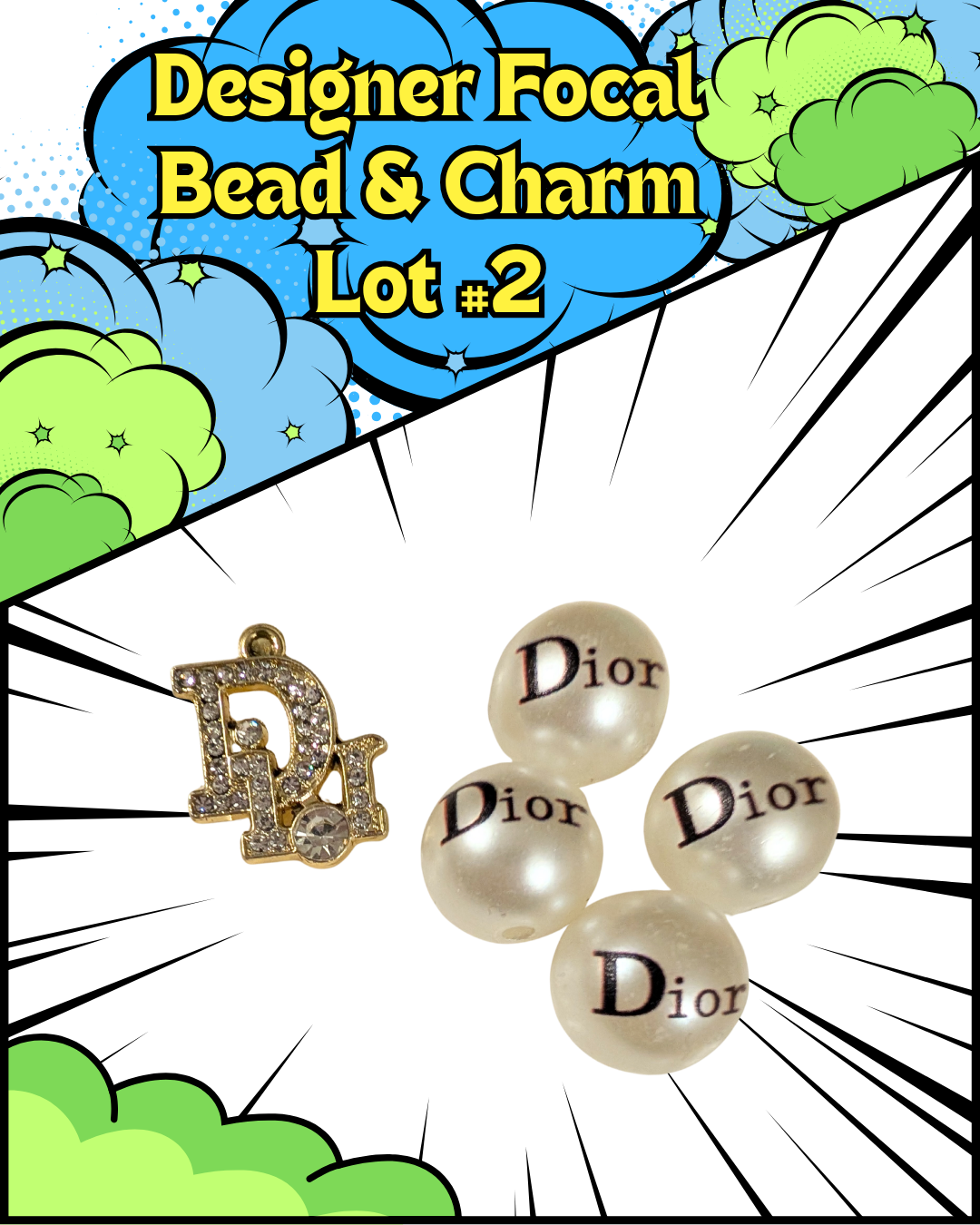 Designer Focal Bead & Charm Lot #2