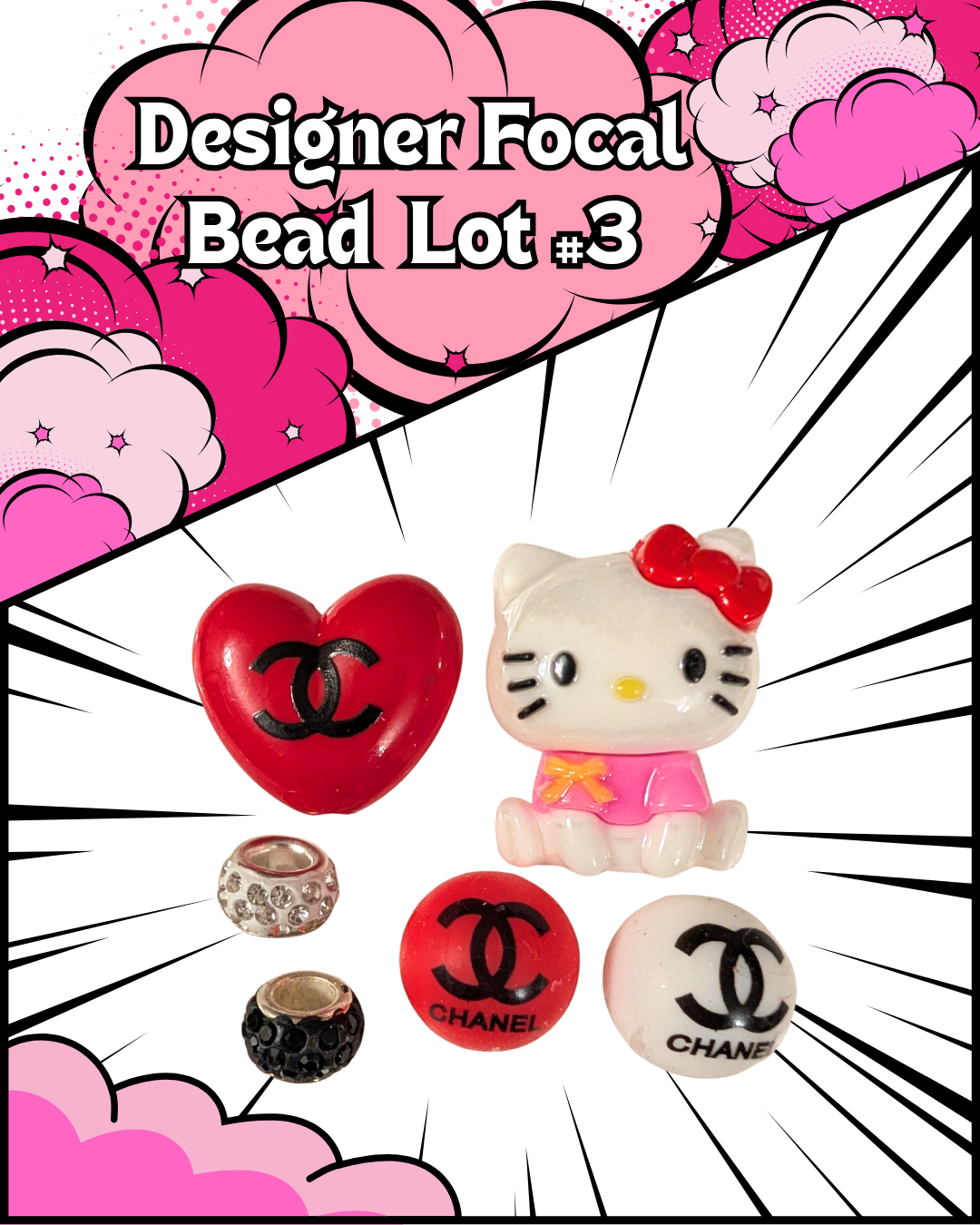 Designer Focal Bead Lot #3