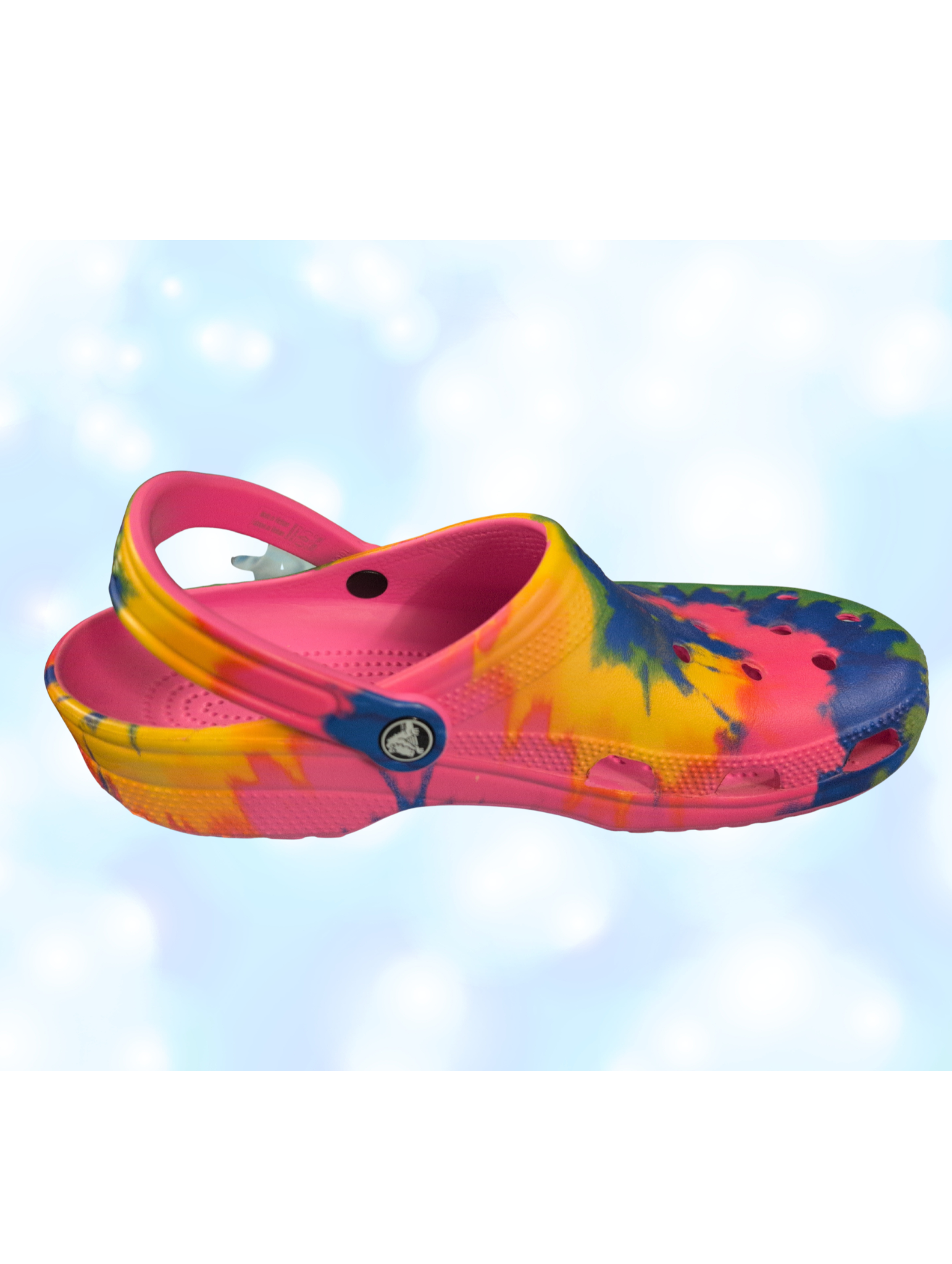 Tie-Dye Crocs – Pride Edition (Unisex Men’s 10 / Women’s 12)