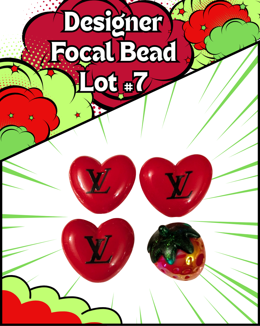 Designer Focal Bead Lot #7