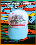New Billabong Trucker Hat