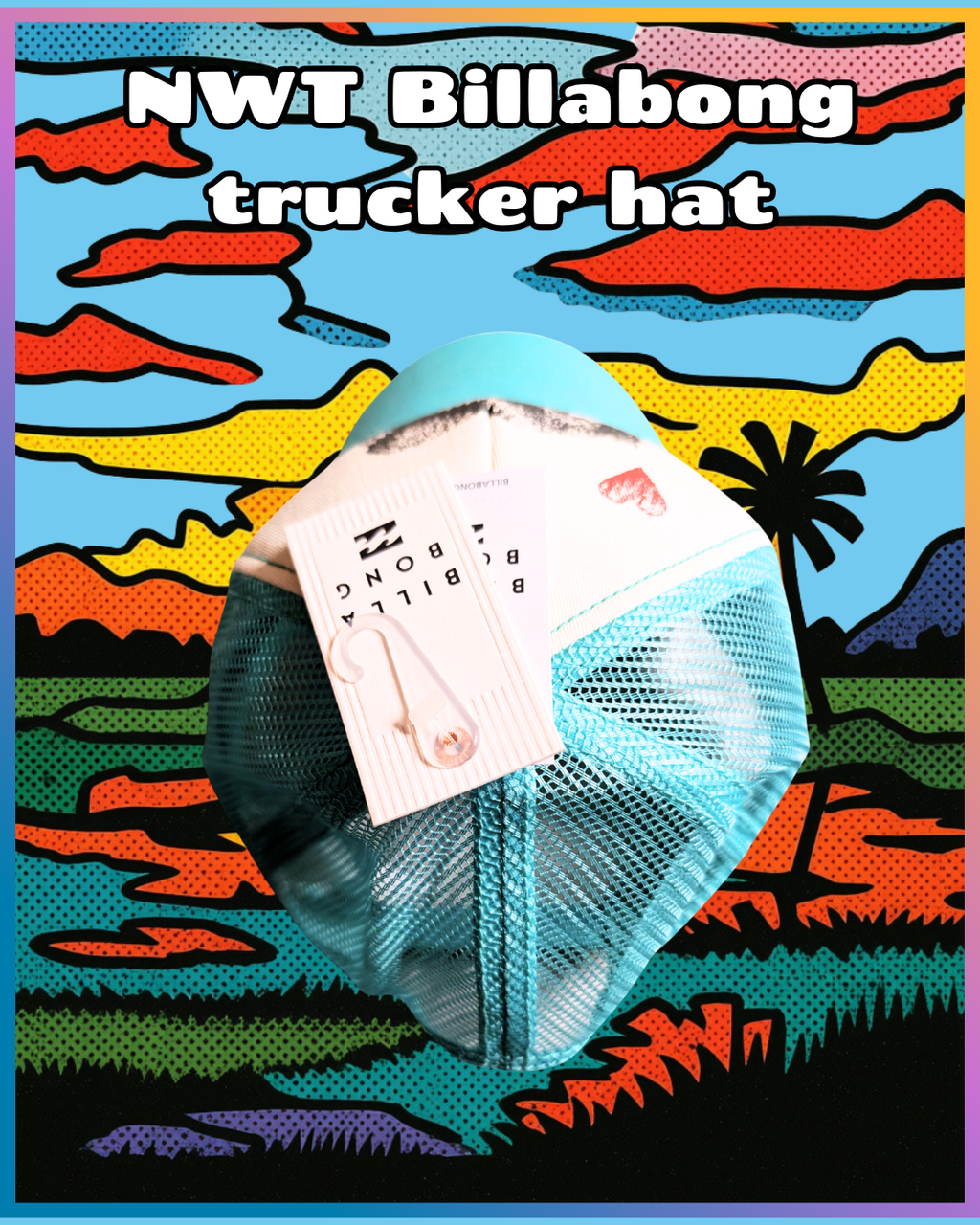 New Billabong Trucker Hat