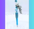 Beaded  Axolotl Pen