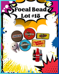 Focal Bead Lot #15 – Doritos, Oreo & Coca-Cola Beads (New)