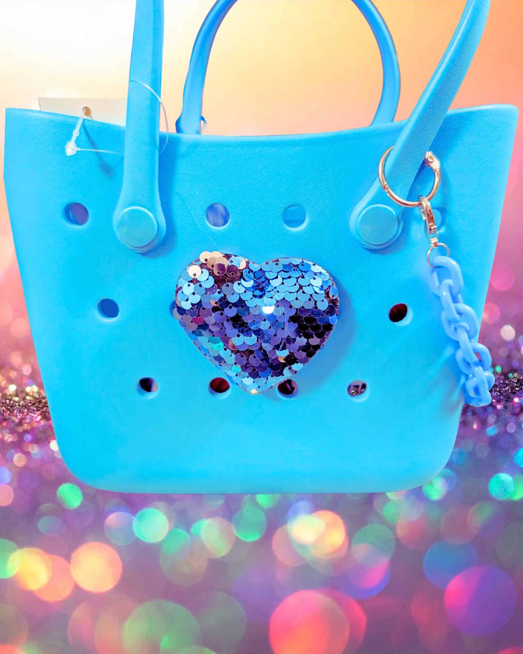 Handmade EVA Bingo Bag – Blue Edition