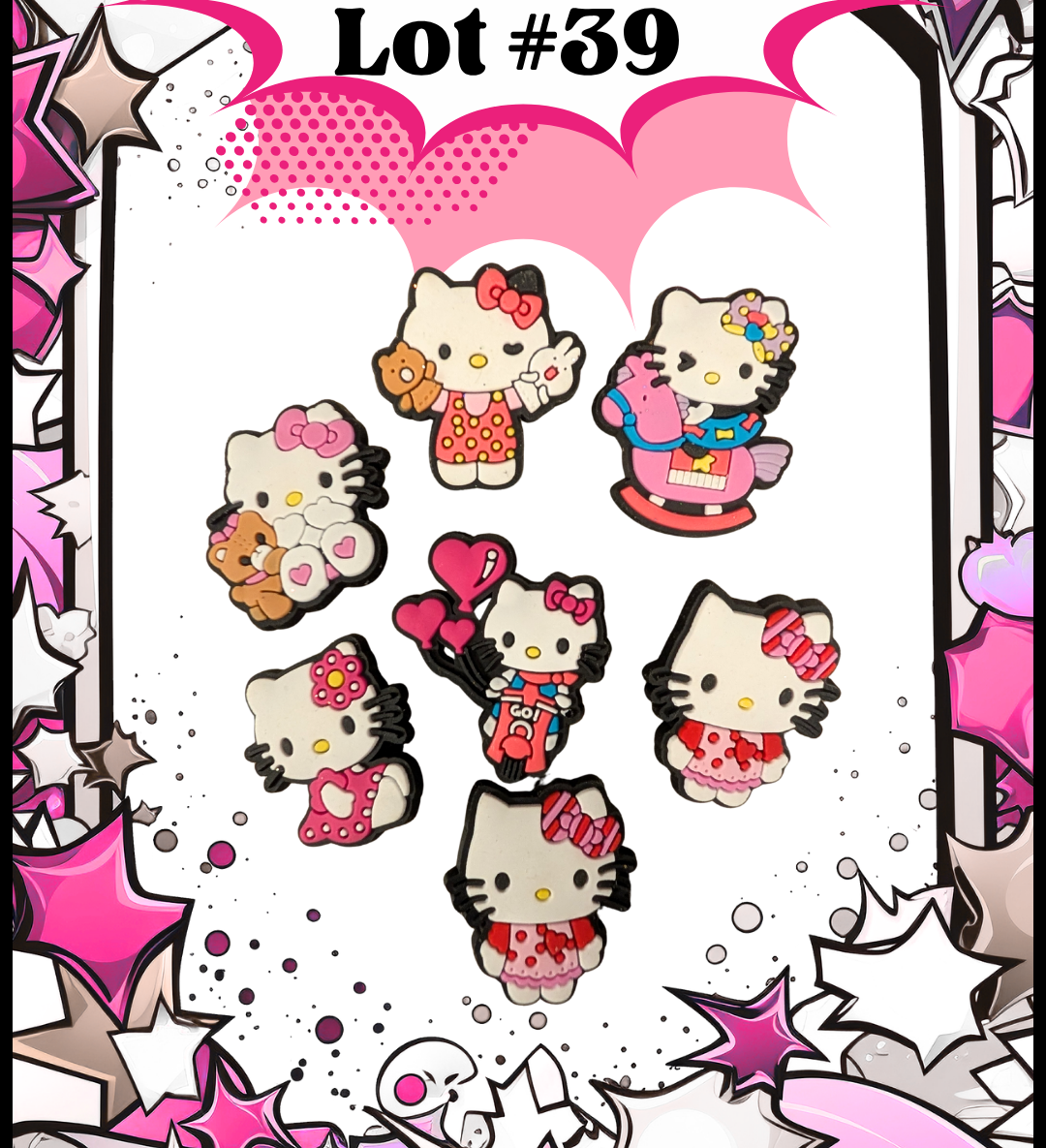 Hello Kitty Jibbitz Lot #39