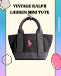 Authentic Vintage Ralph Lauren Mini Tote (Pre-Owned)
