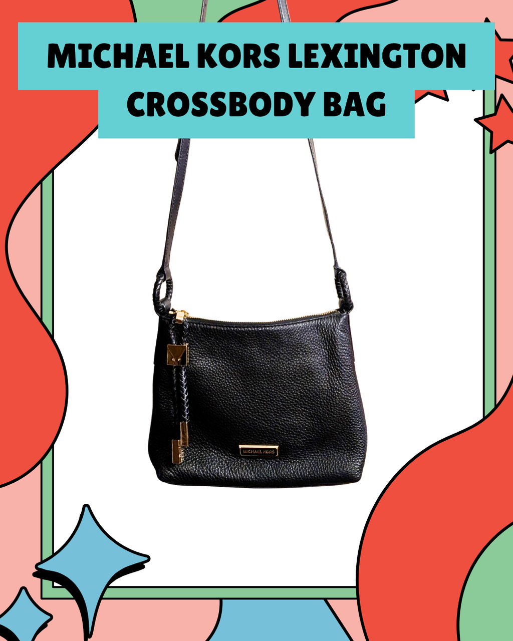 Authentic Michael Kors Lexington Crossbody Bag (Pre-Owned)