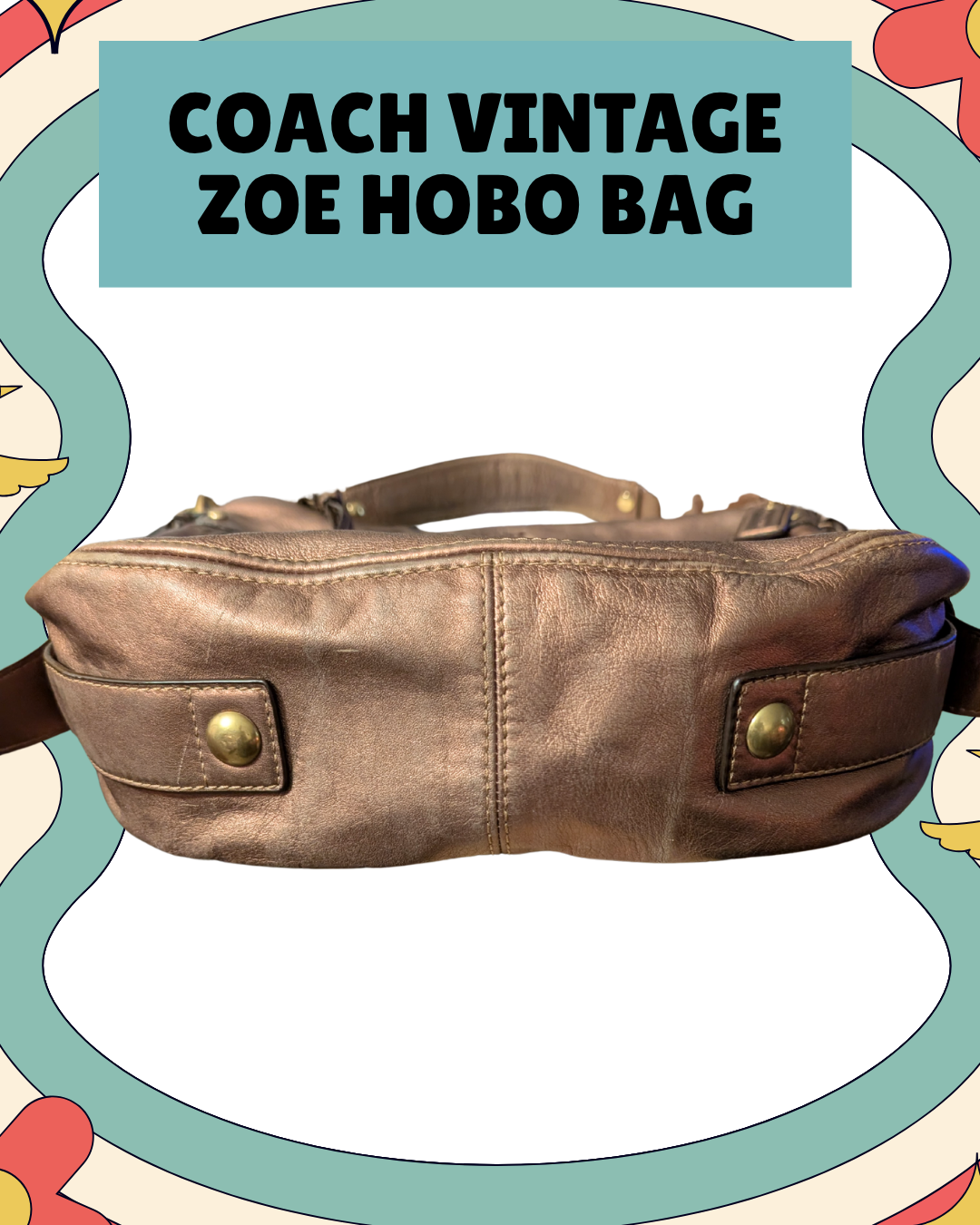 Authentic Coach Vintage Zoe Hobo Bag (Pre-Owned)