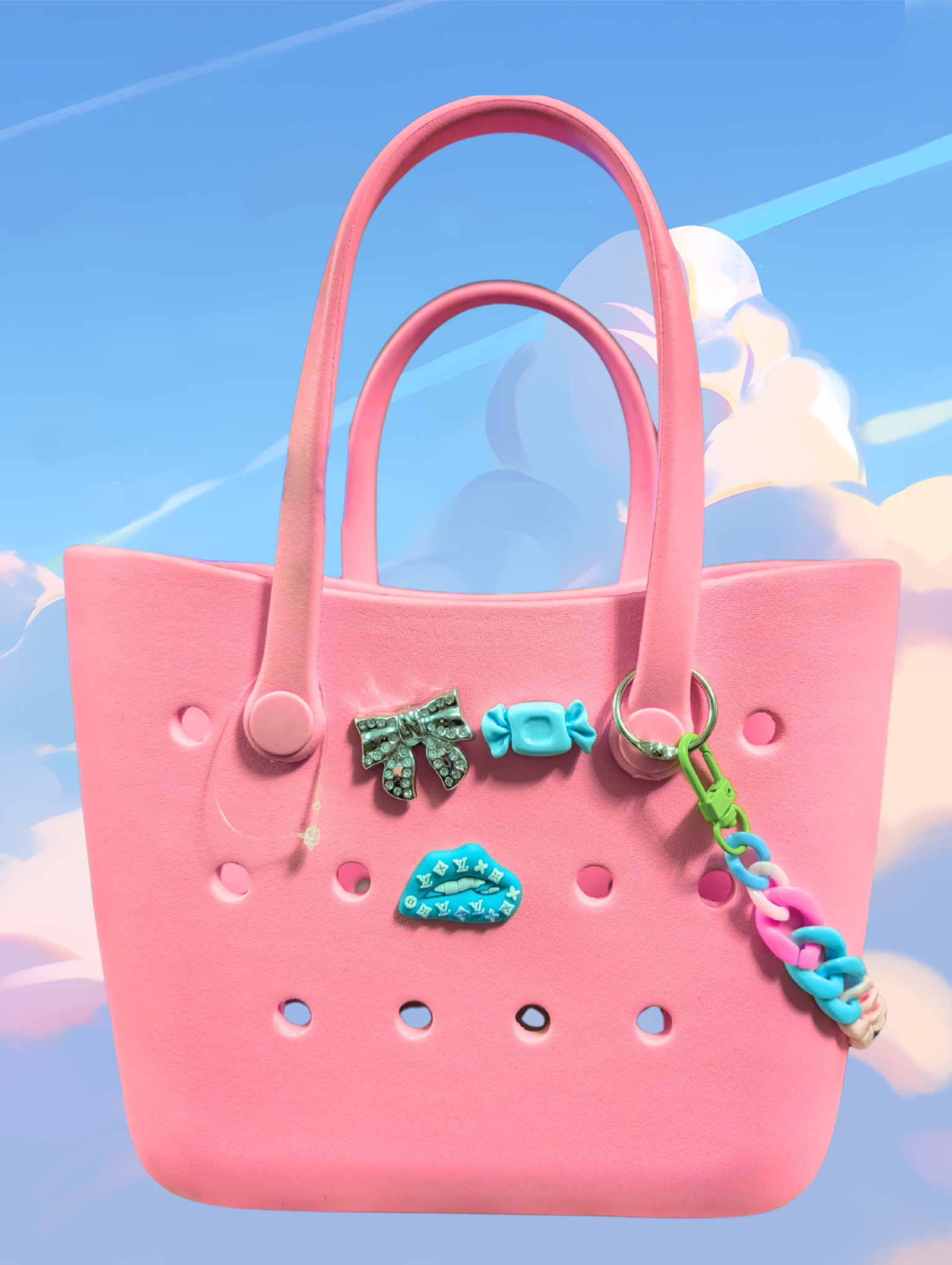 Bogg-inspired Eva tote