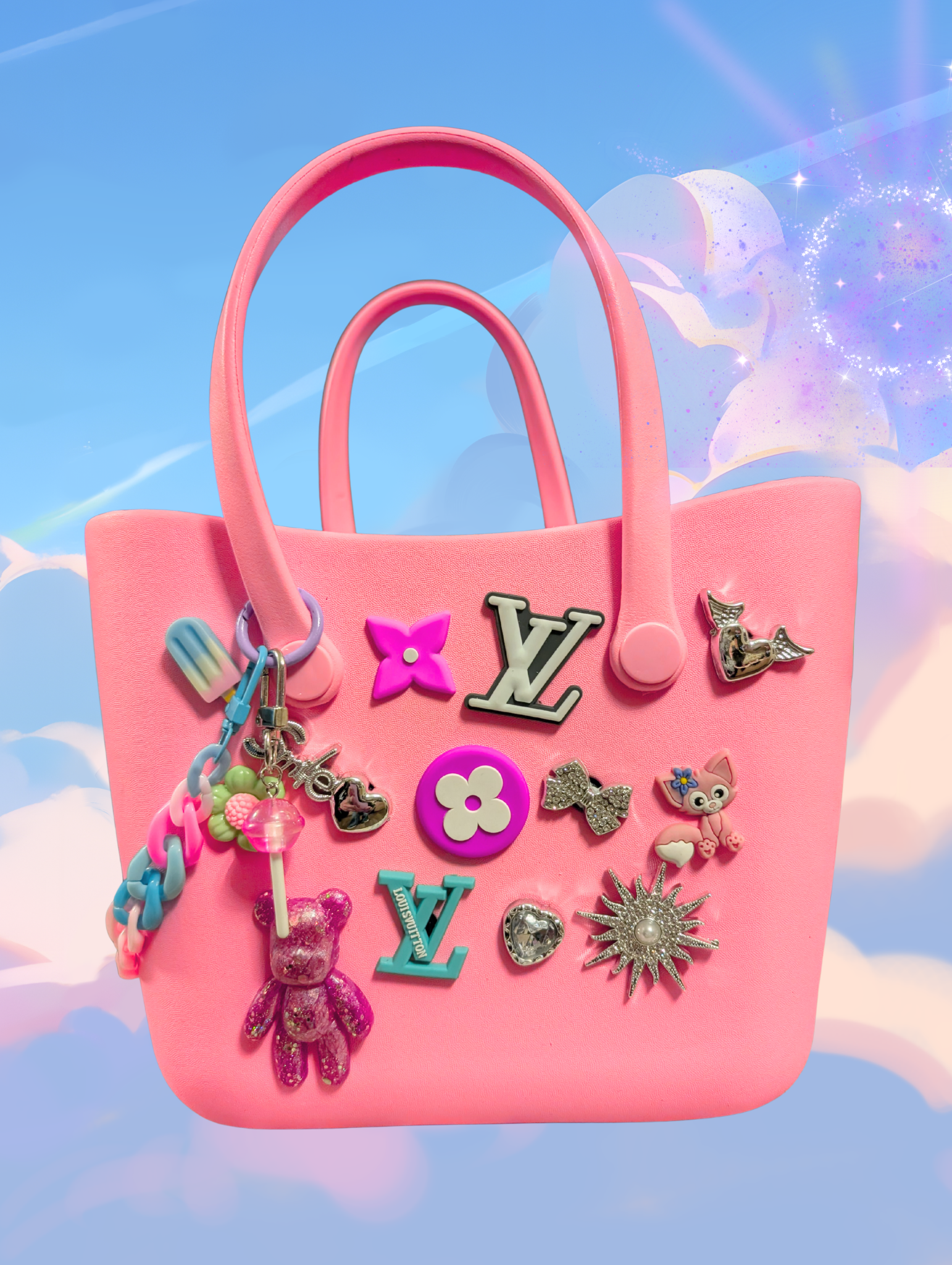 Bogg-inspired Eva tote