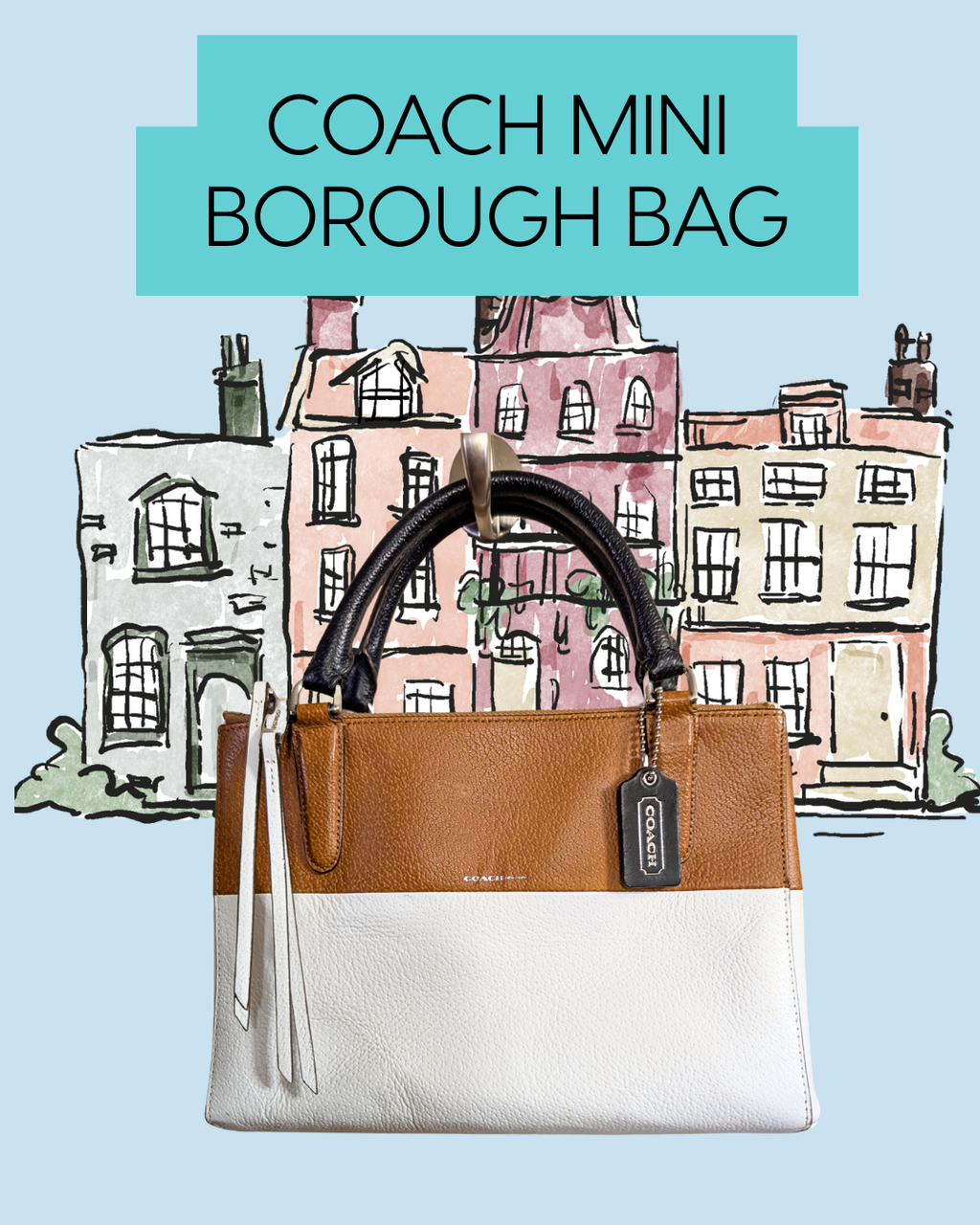 Authentic Coach Mini Borough Bag (Pre-Owned)