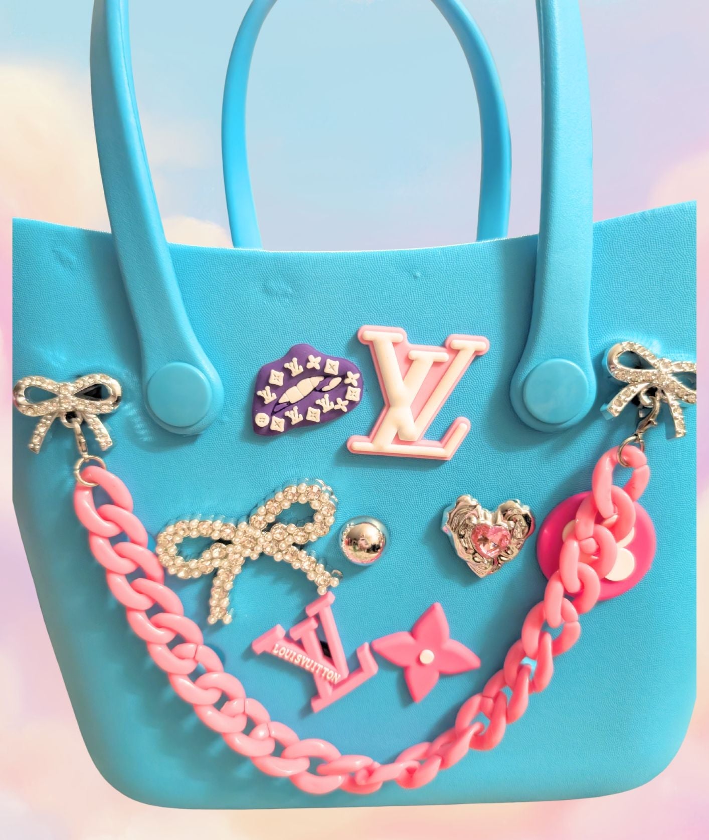 Eva Bogg Style Bag with Designer Charms