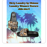 Dirty Laundry by Chinese Laundry Women's Traverx Slide – Size 8, New