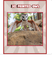 3D Printed Owl