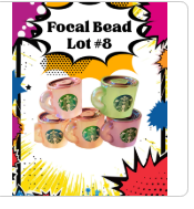 Focal Bead Lot #8 – Starbucks Coffee Cup Beads (New)
