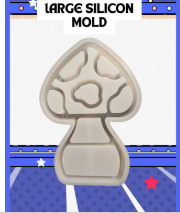 Large Silicone Mushroom Shelf Mold