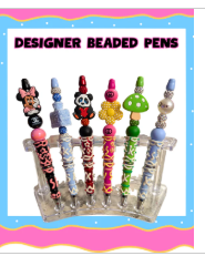 Designer Beaded Pens